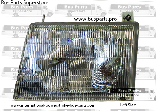 Ford Econoline E350 E450 Headlight   Left or Driver side 1997-2007